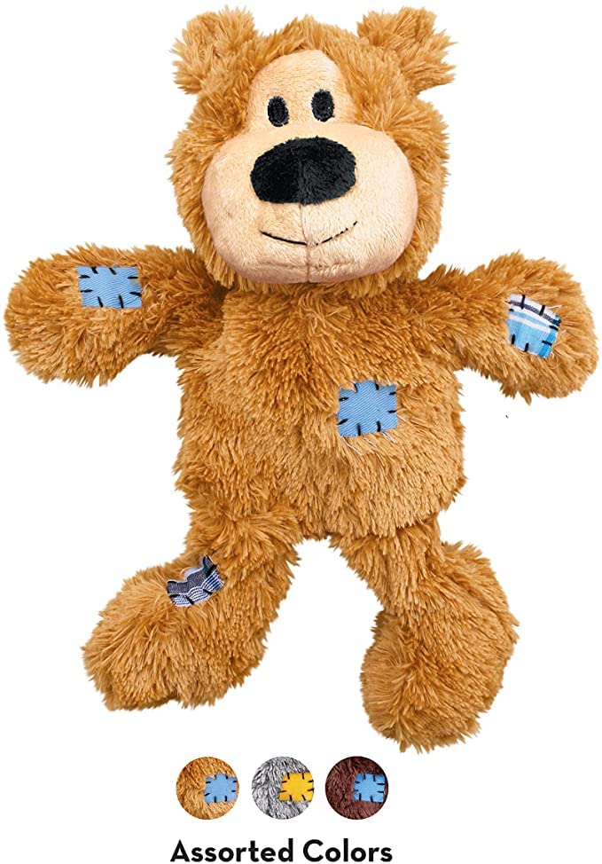 KONG Wild Knots Osos disponible en colores variados para combinar con tu mascota.