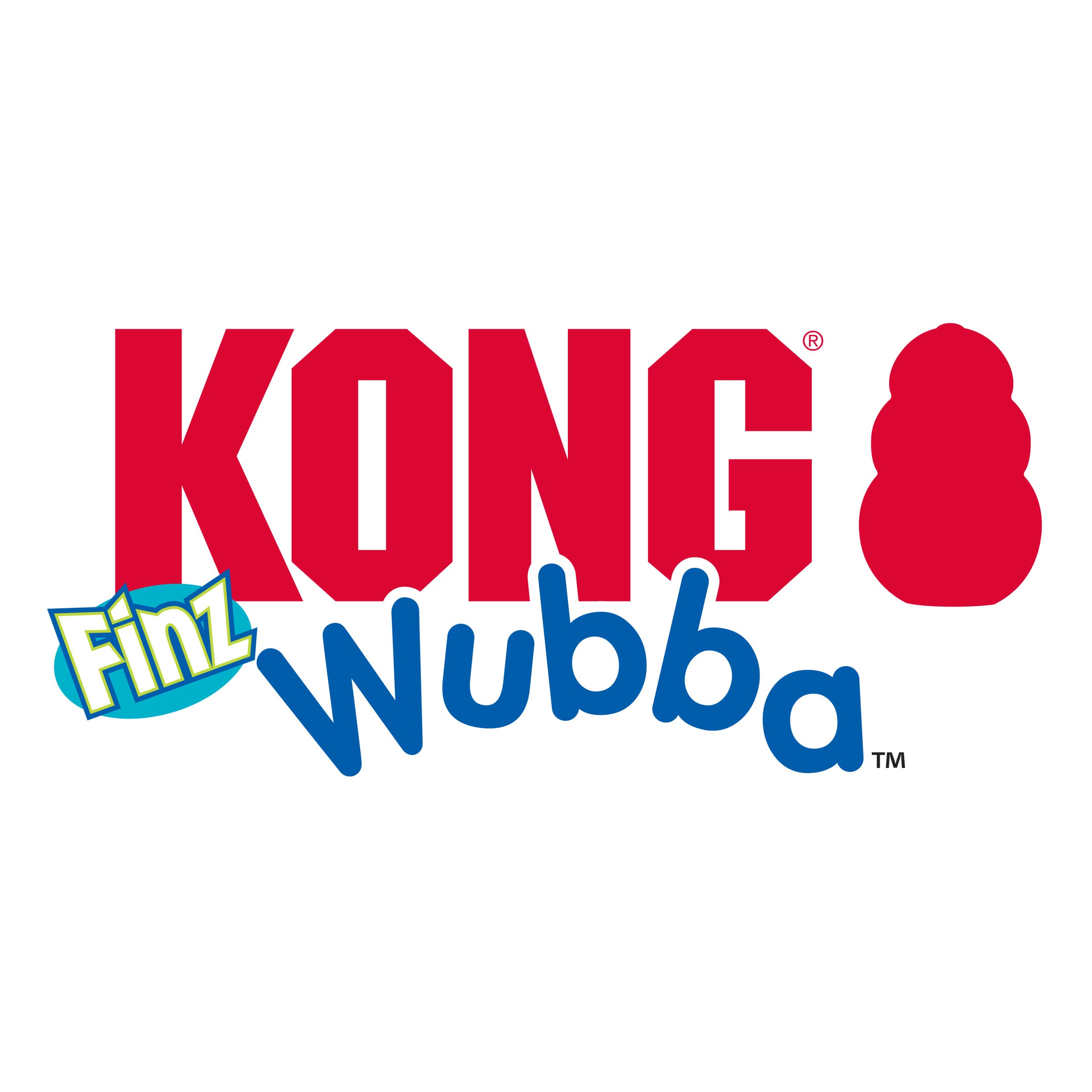 KONG Wubba Finz, diseño de pez llamativo, estimula atención y curiosidad del perro.