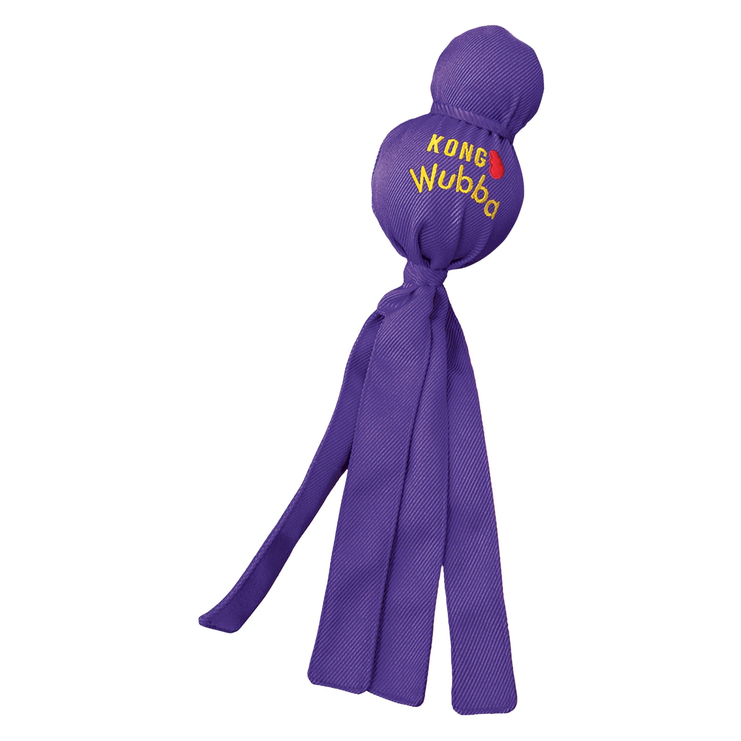 KONG Wubba: juguete para tirar y buscar, ideal para perros activos.