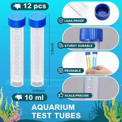 Konohan base autoportante para tubos de prueba, facilita pruebas de agua sin estantes.