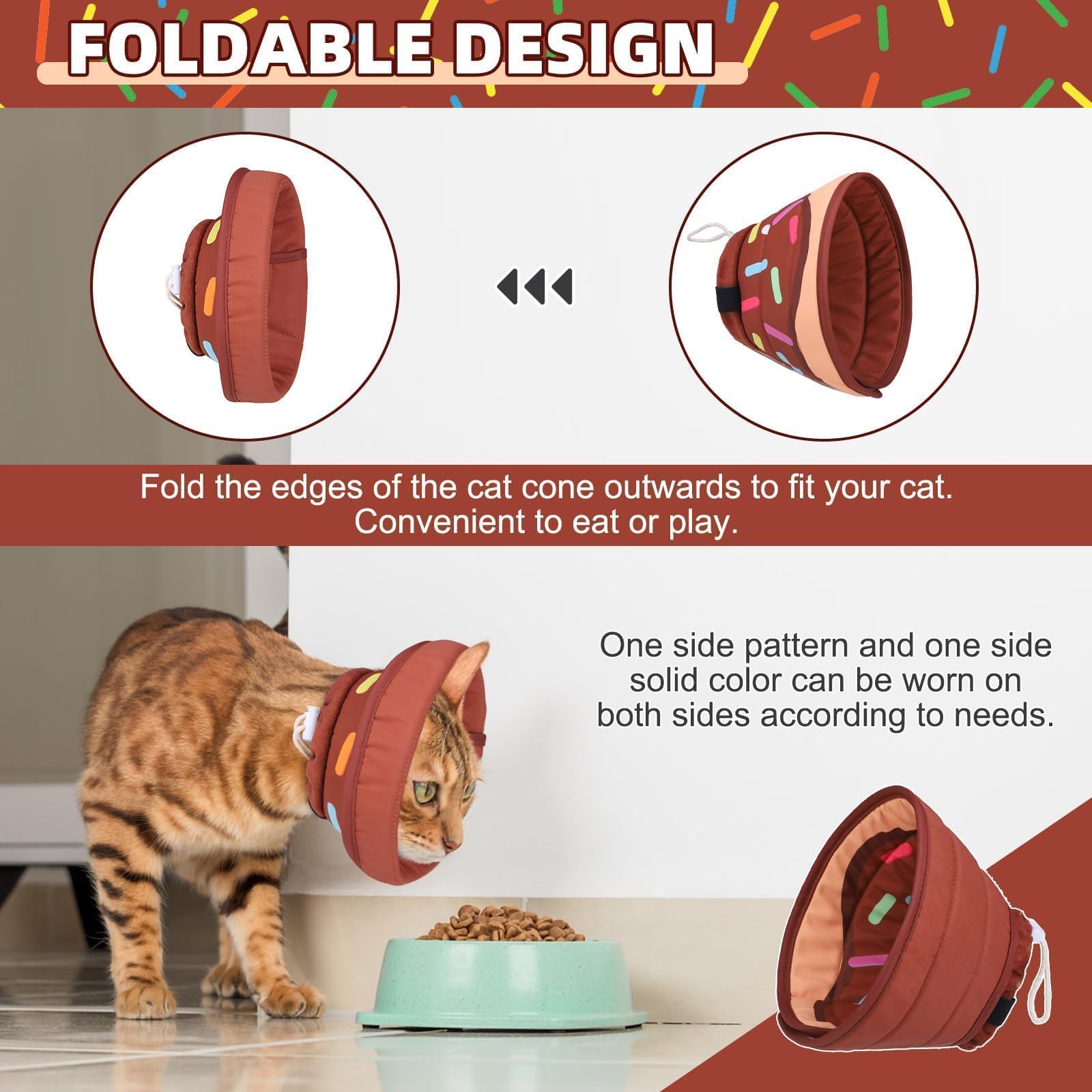 KOOLTAIL collar-gato protección recuperación tras cirugía o lesión