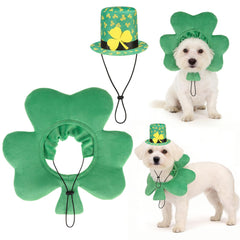 KOOLTAIL disfraz completo para perros en Día de San Patricio, ideal para fotos.