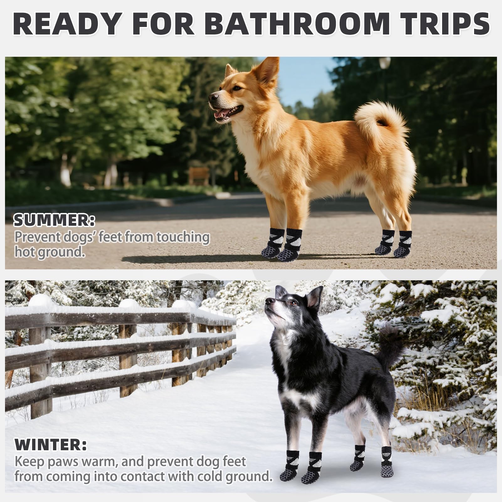 KOOLTAIL protección de patas en verano contra calor