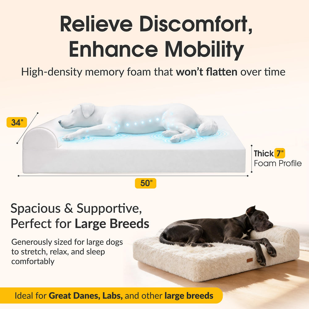 KOPEKS Cama perro interior impermeable para mayor higiene.