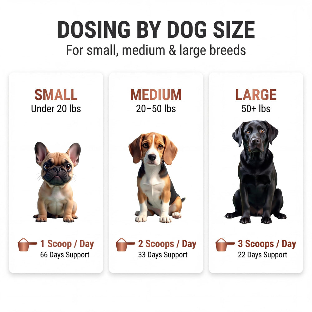 Kopo es apto para cachorros, adultos y mayores