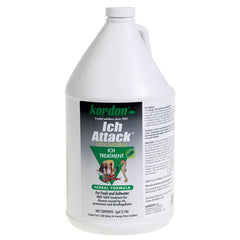 Kordon Ich-Attack: botella frontal de tratamiento para peces, seguro para invertebrados.