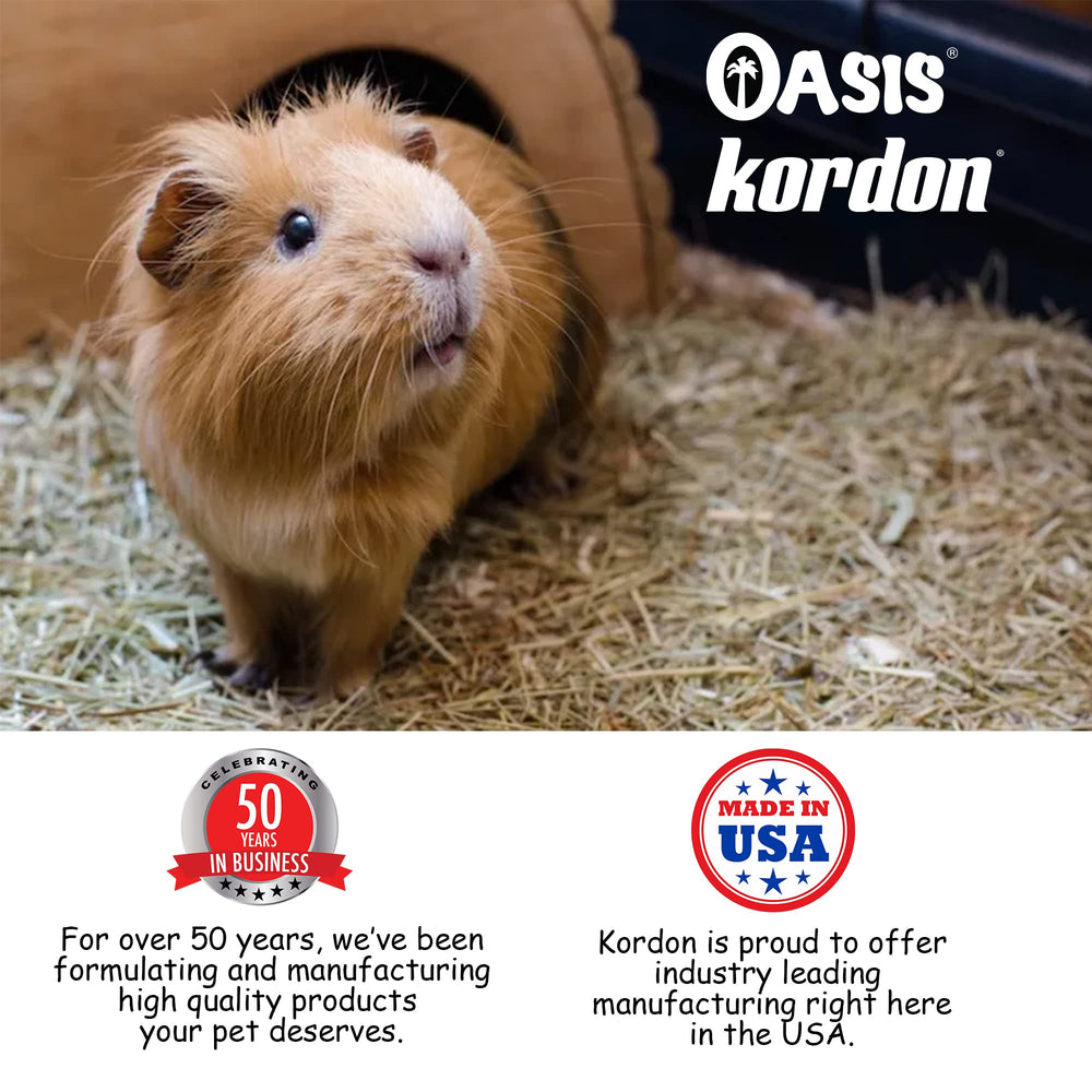 Uso diario sencillo para apoyar la salud general de la cobaya.