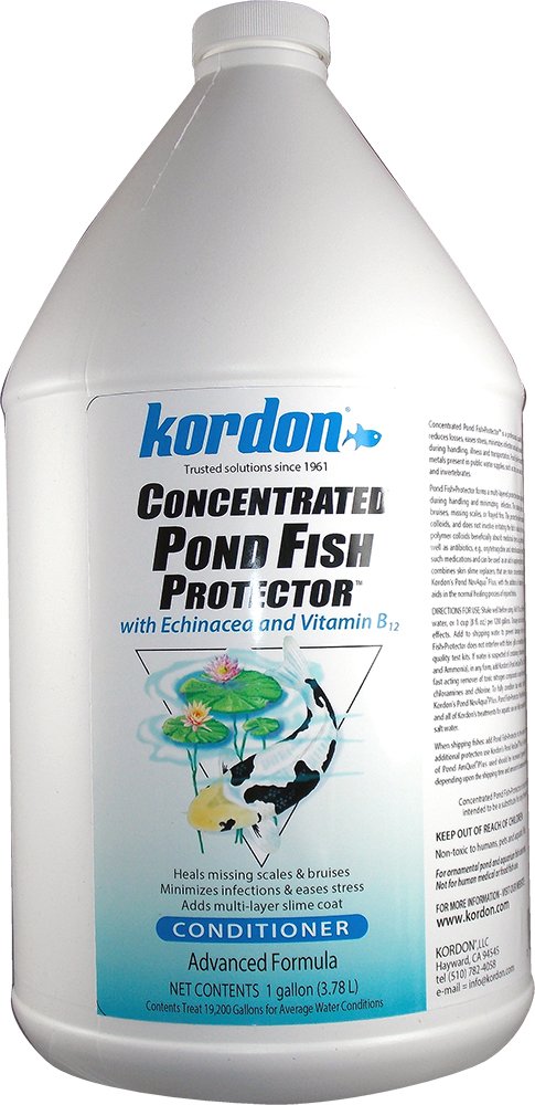 Kordon Protector de Pescados de Estanque, protege durante el manejo y ayuda a sanar lesiones