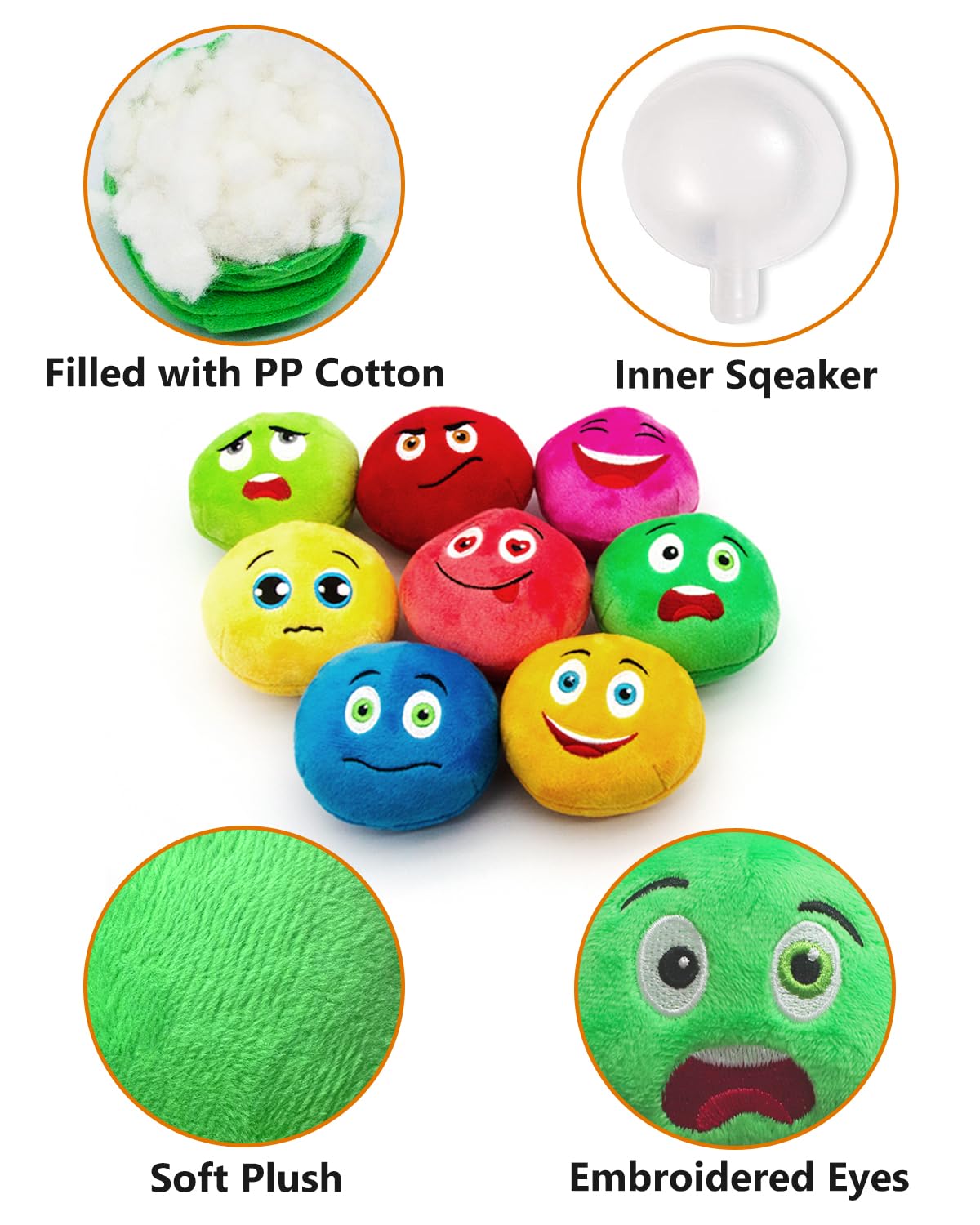 KrauzPet Juguete talla pequeña, ideal para cachorros que muerden y aprenden