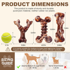 Kseroo hueso de nylon duradero para perros medianos y grandes