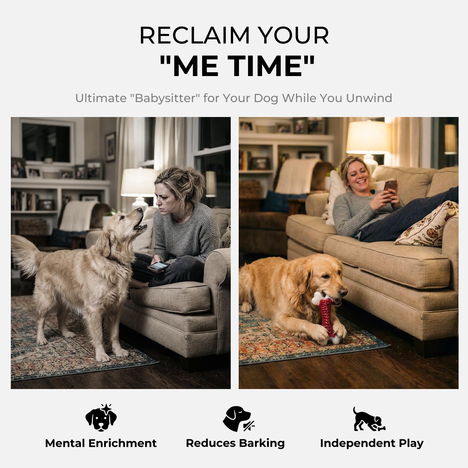 Kseroo: regalo práctico para perros masticadores que buscan durabilidad.