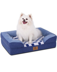 KSIIA cama perro impermeable y ortopédica con soporte para articulaciones.