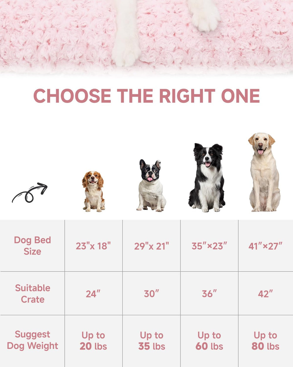 KSIIA cama medidas 29x21 pulgadas, apta para perros hasta 15 kg.