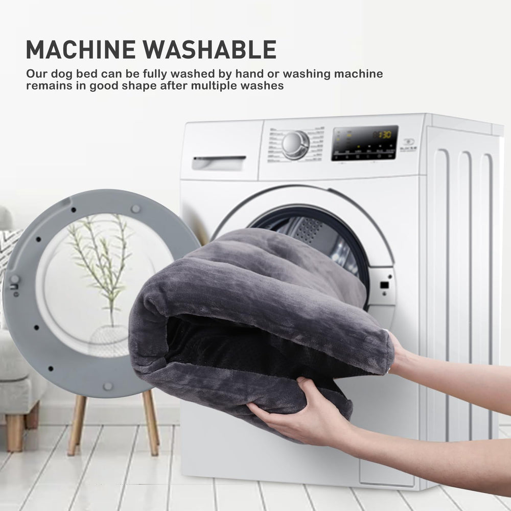 Uso múltiple KSIIA: cama de jaula, cojín o cama de viaje para perros grandes.