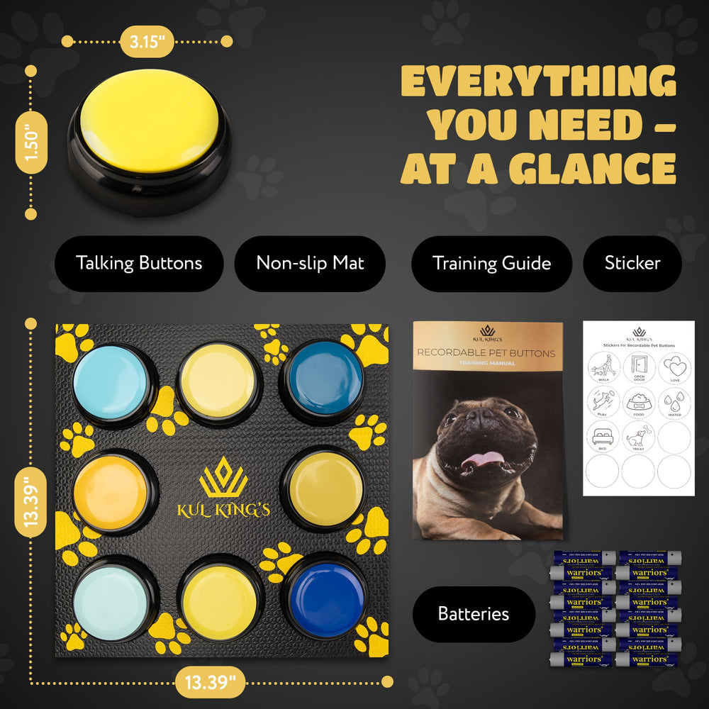 KUL KING'S: uso doméstico seguro para perros, ideal para practicar comandos simples en casa.