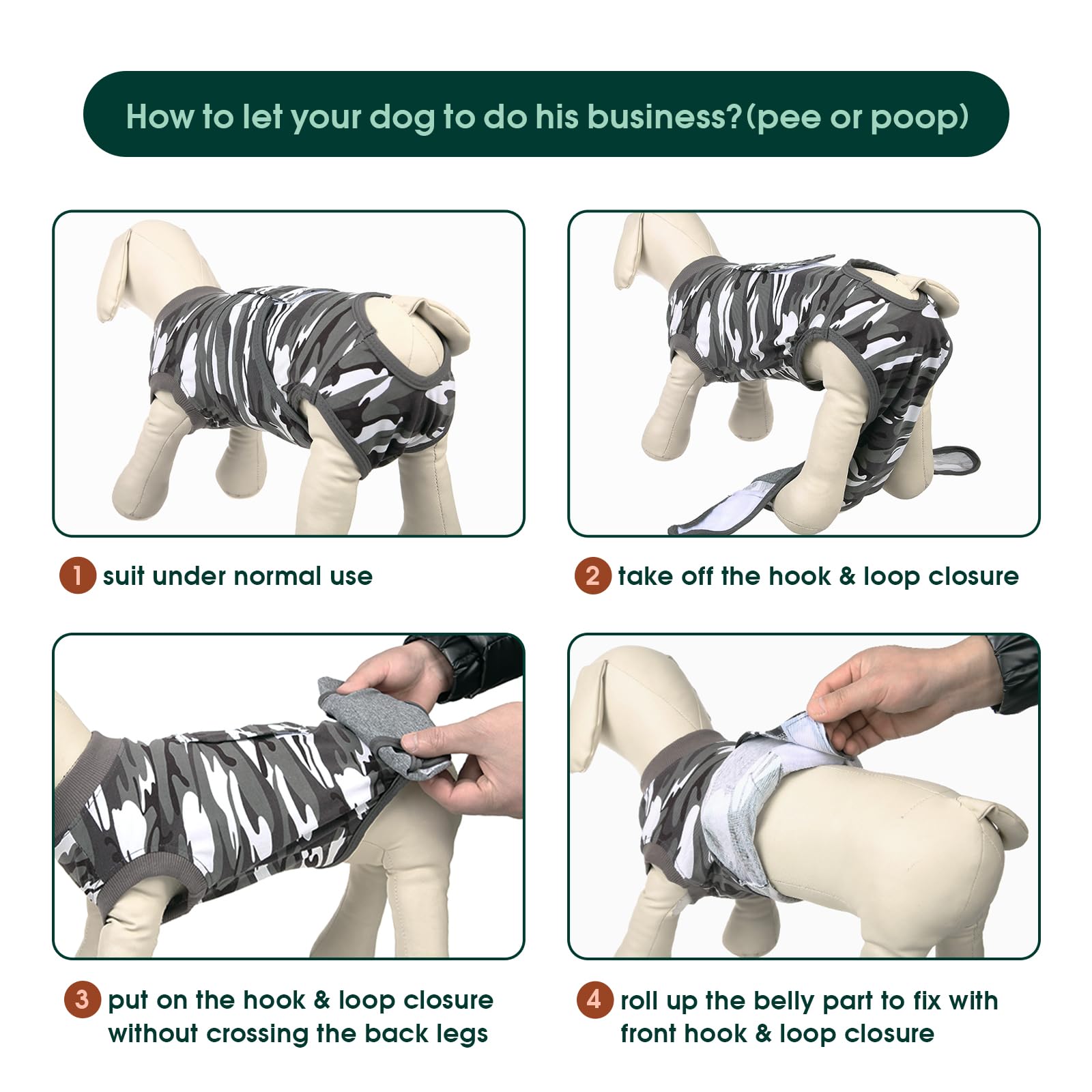 Kuoser Recovery Suit como alternativa al cono para evitar lamer