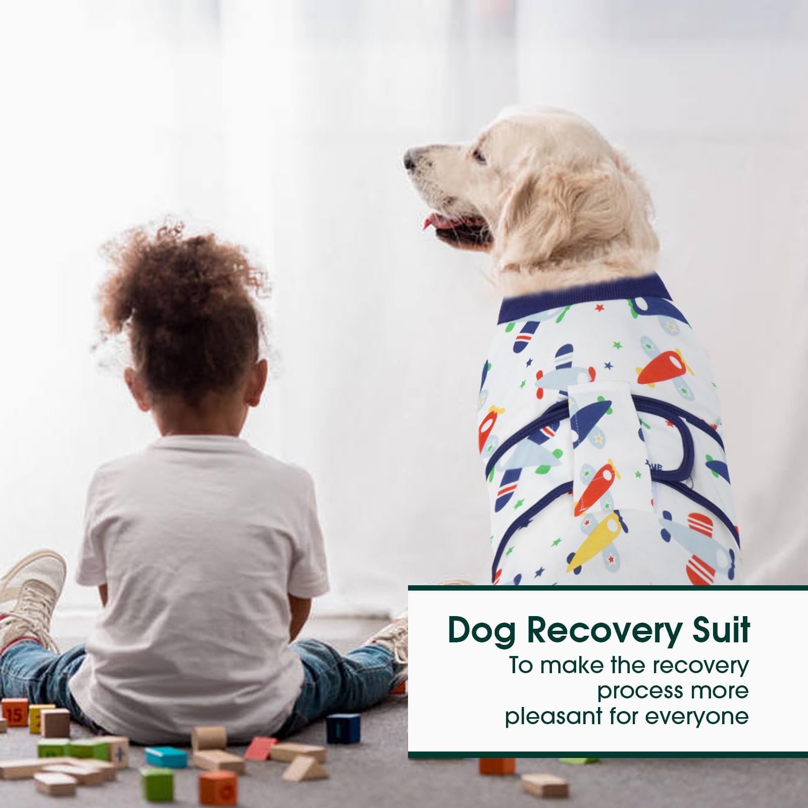 Tallas XS-S para gatos en Kuoser Recovery Suit con ajuste seguro