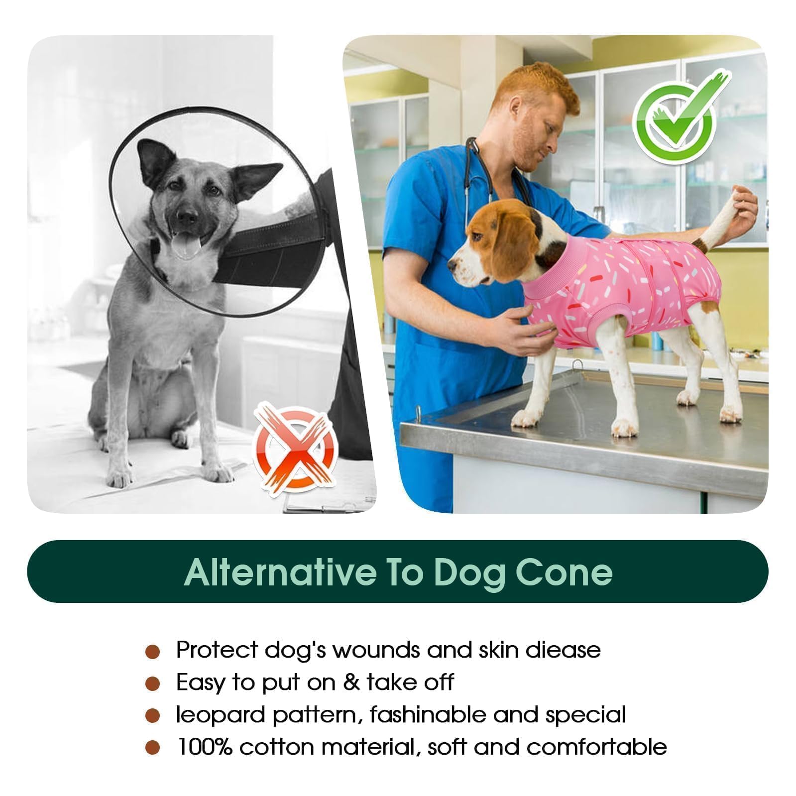 Tallas XS a 2XL para perros y gatos, ajuste inclusivo.