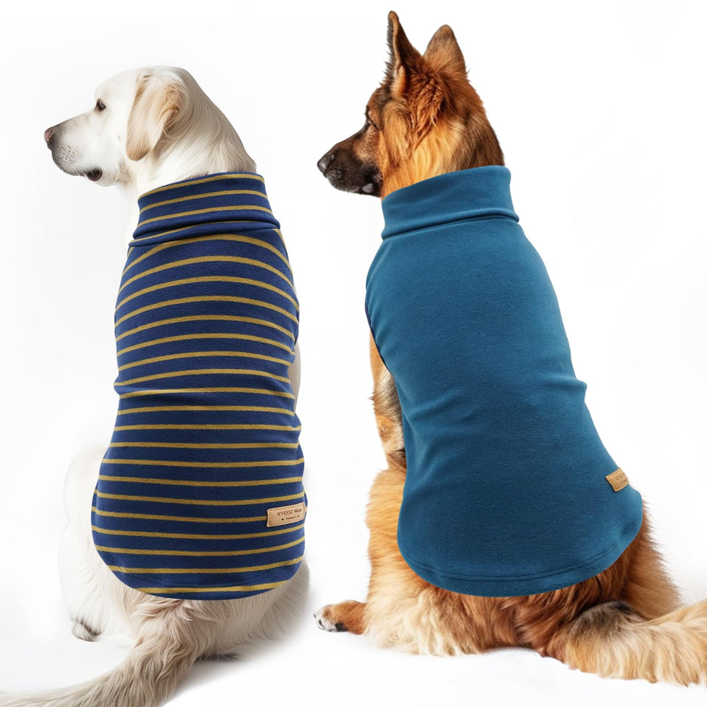 KYEESE suéter para perro, vista frontal, suave y cómodo para uso diario.