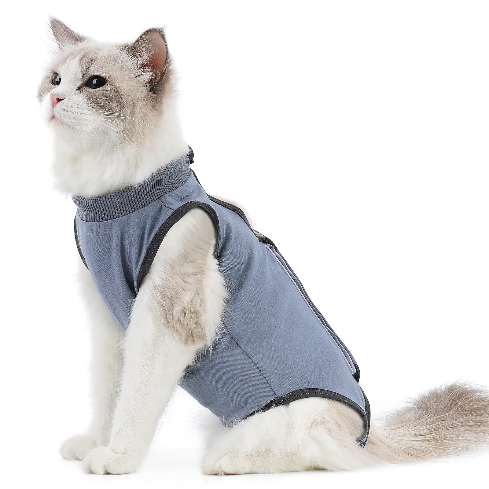 kzrfojy combinaison recuperation chat apres chirurgie, confort durable et mobilité
