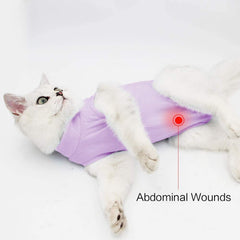 Vêtement kzrfojy pour chat avec elasticité douce, confort et liberté.