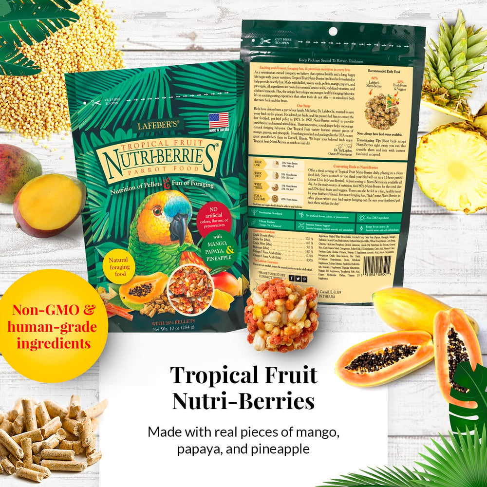 LAFEBER'S Nutri-Berries El Paso, pimientos y especias para aves