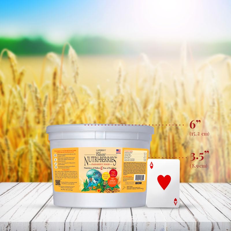 LAFEBER'S Nutri-Berries, garantía de satisfacción para aves y dueños.