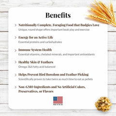 LAFEBER'S Nutri-Berries, ingredientes no transgénicos para aves sanas.
