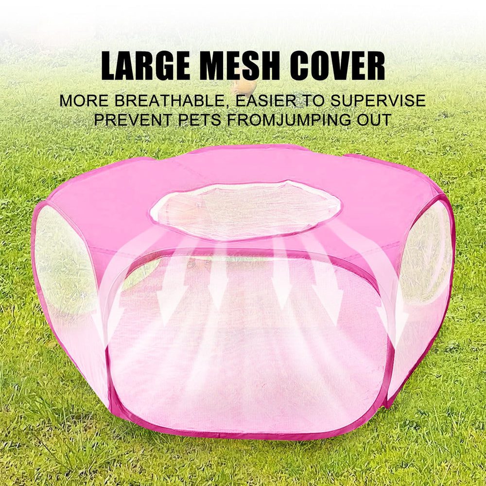 LAIRIES Tapa superior ventilada, seguridad para la mascota.