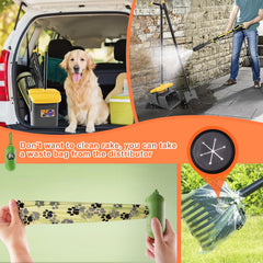 LANNEY Pooper Scooper clips para bolsas en ambos lados para sujeción segura