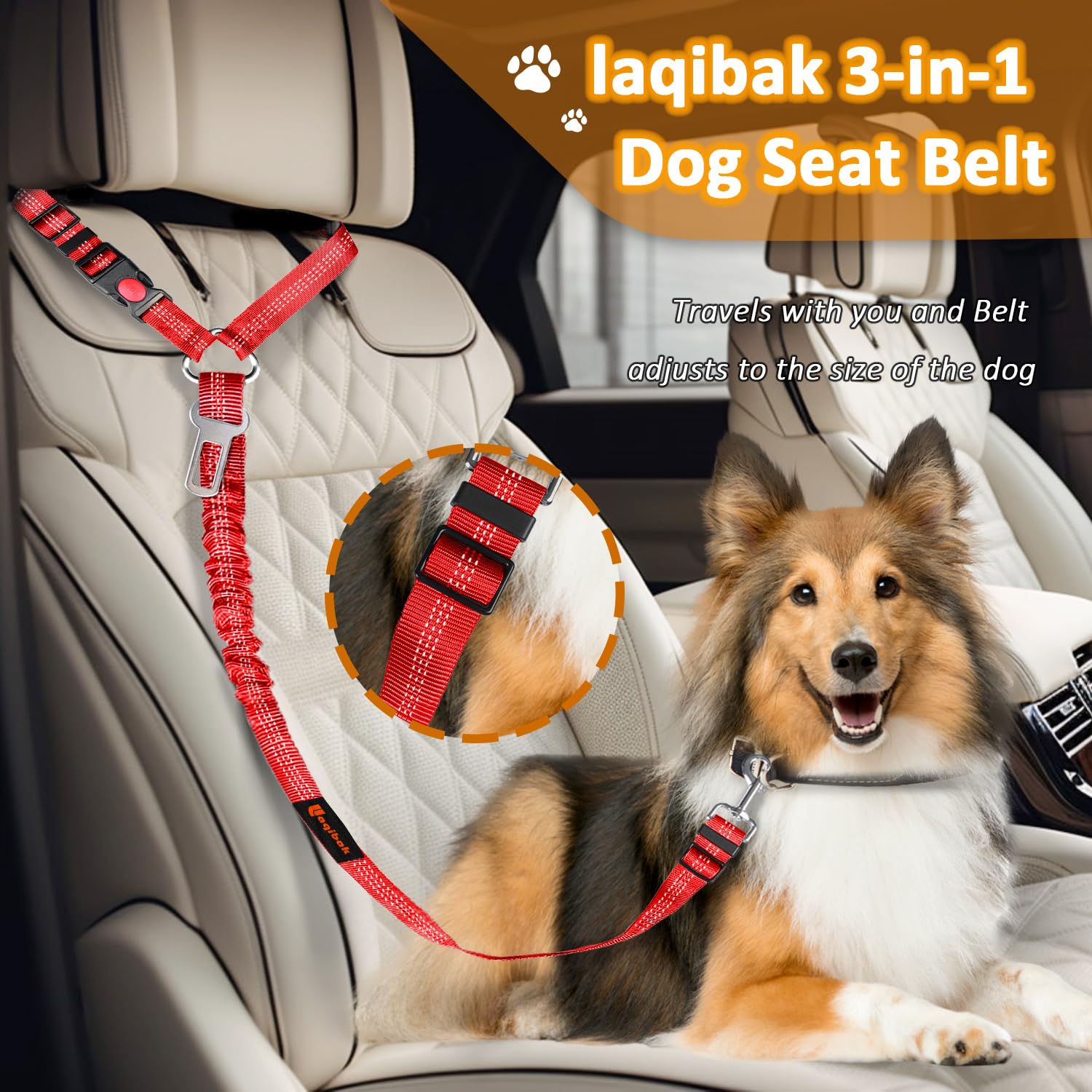 laqibak diseño 3 en 1 para coche facilita la multiruso