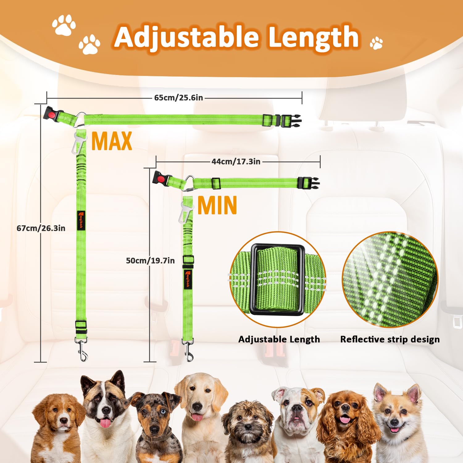 Laqibak regalo ideal para amantes de perros que viajan en coche