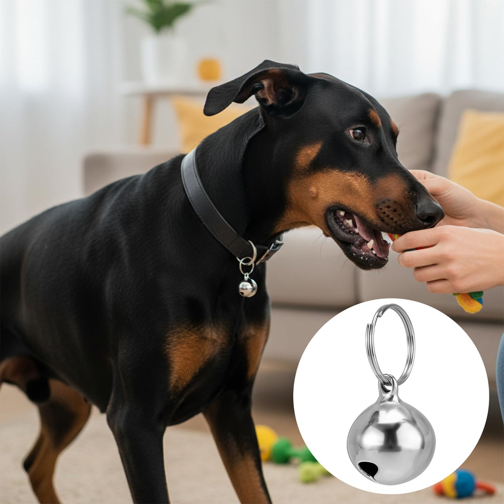 Uso versátil: campanas Larrel como regalo o decoración para mascotas.