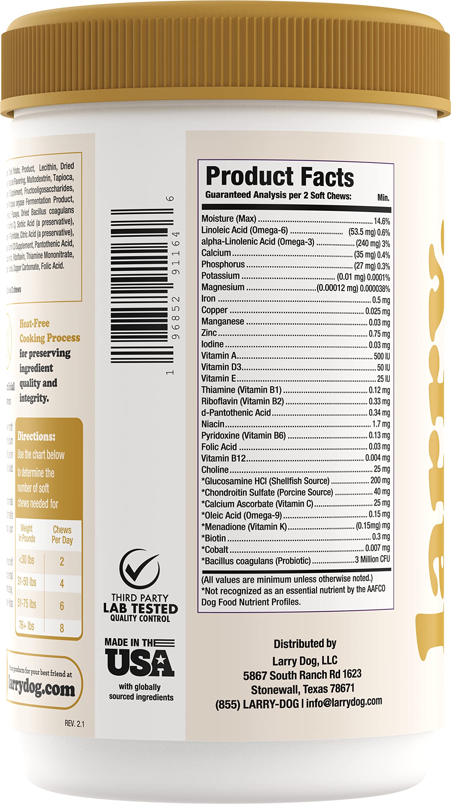 Nutrición total para la vida diaria de tu perro con Larry.