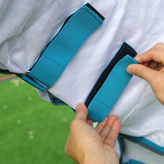 LEAFOREST correas traseras ajustables: mantiene el cobertor en su lugar.