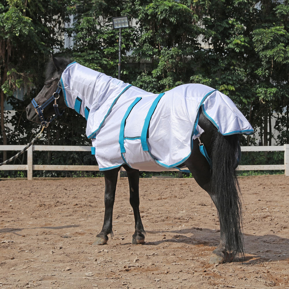 Leaeforest Poni Miniatura: correas de patas ajustables para fijación estable.