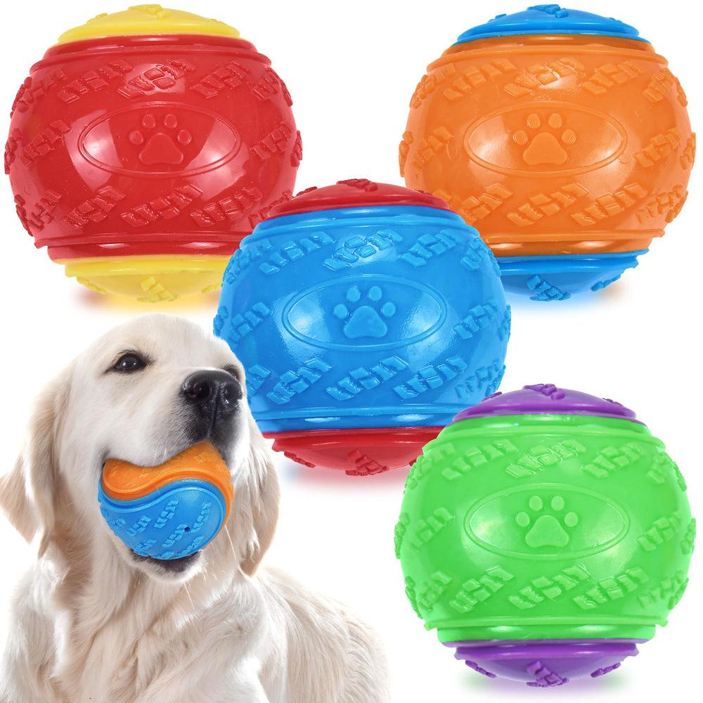 Bola LECHONG con sonido, tamaño 3.5 pulgadas, ideal para entrenamiento.