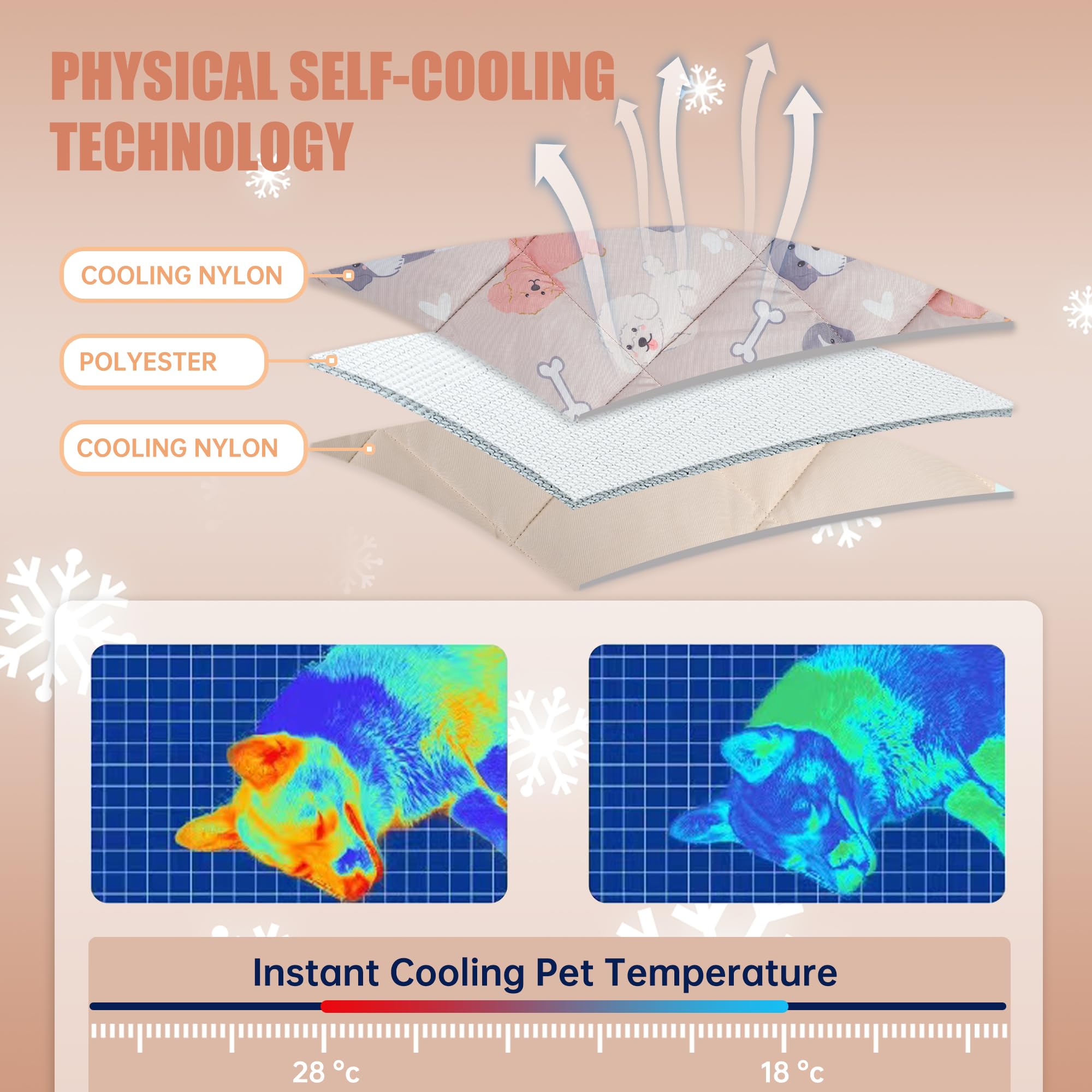 Leekalos cama verano para gatos: mantiene fresco a tu felino durante siestas.