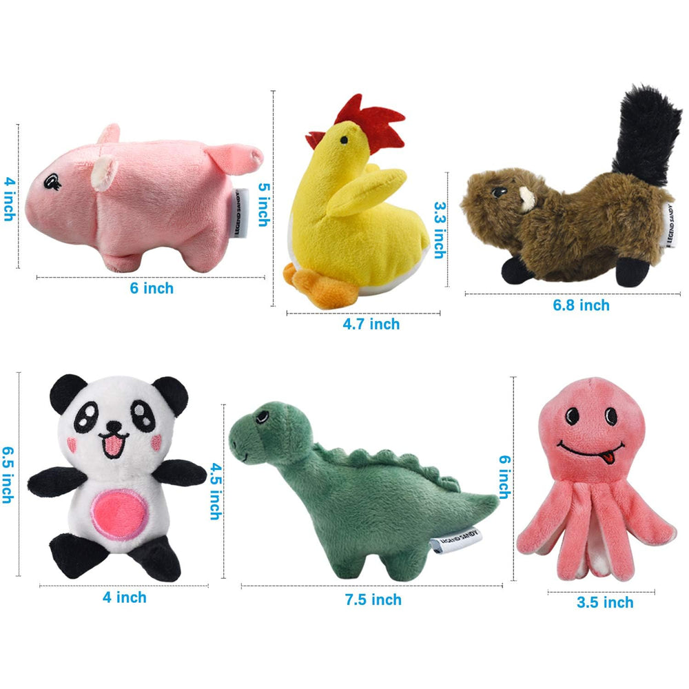 Jouet dinosaure LEGEND SANDY, durable et mignon pour chiots.