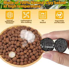 Legigo LECA bolas: reserva de humedad natural para terrarios estables