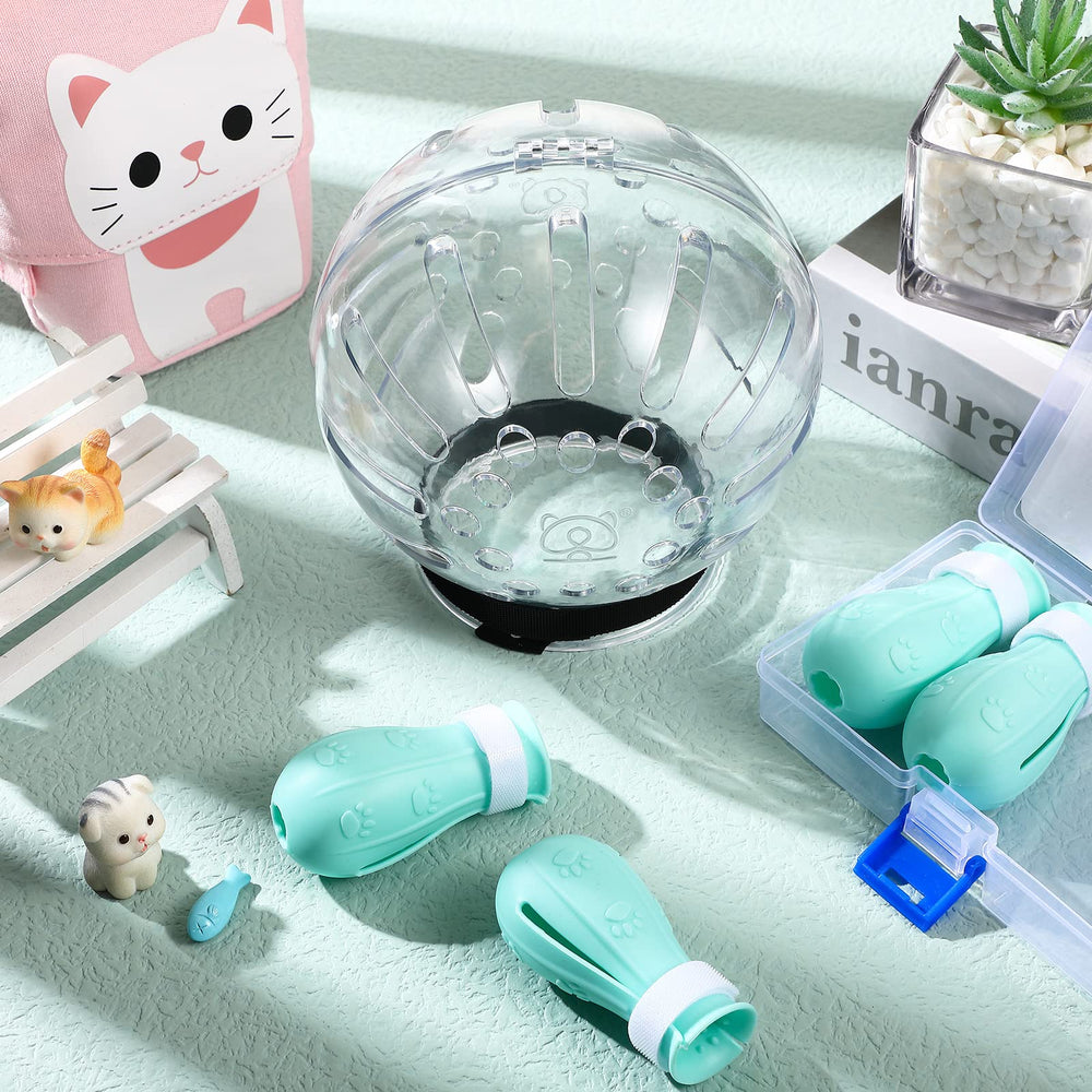 LEIFIDE kit de grooming para gatos, útil para baño y uñas