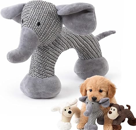 Leocfy elefante de lino: compañero suave y duradero para juego diario.