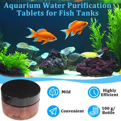 LeoTube tabletas claridad agua tanque para un acuario más transparente
