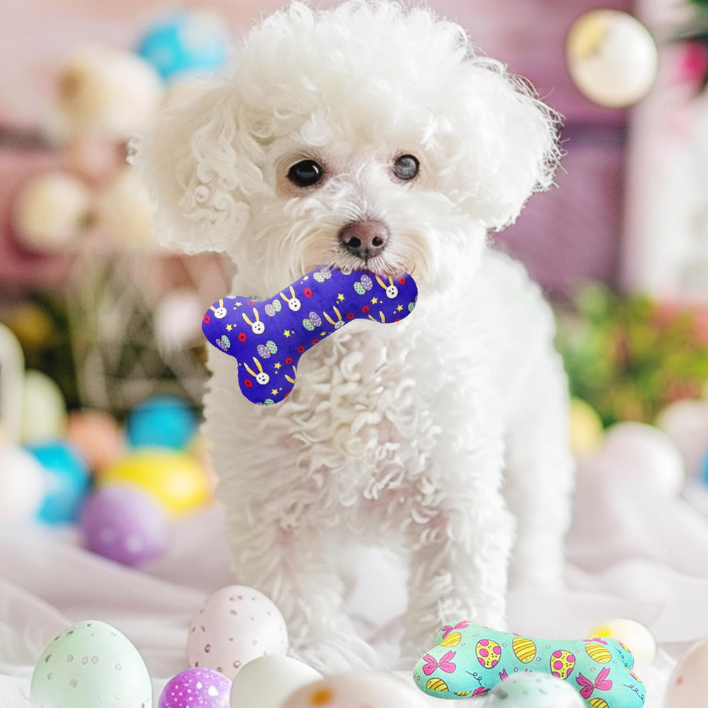 Lepawit pack de 4 juguetes Pascua para perros