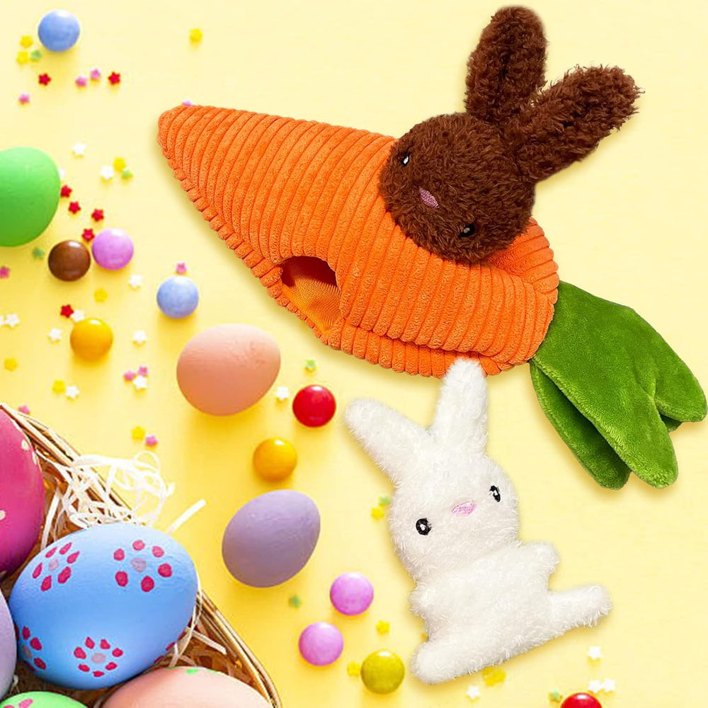 Lepawit juguete conejo peluche, diseño atractivo para captar la atención del perro.