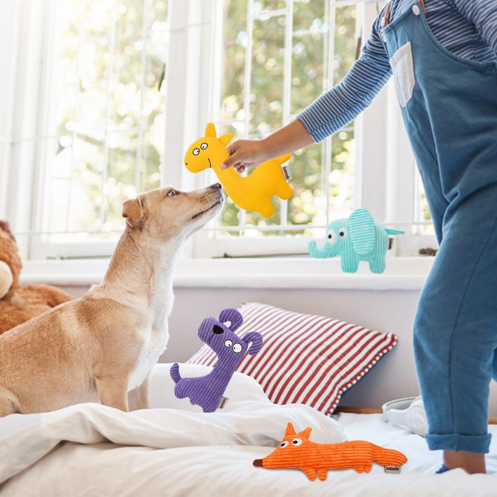 Tamaño 9,1 pulgadas de Lepawit, ideal para perros pequeños.