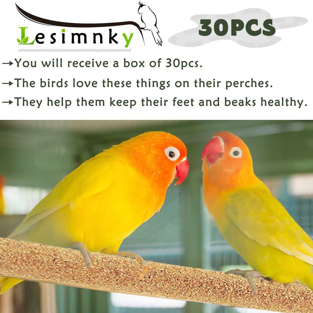 Lesimnky cubiertas de percha para aves amarillas, ideal para descanso cómodo.