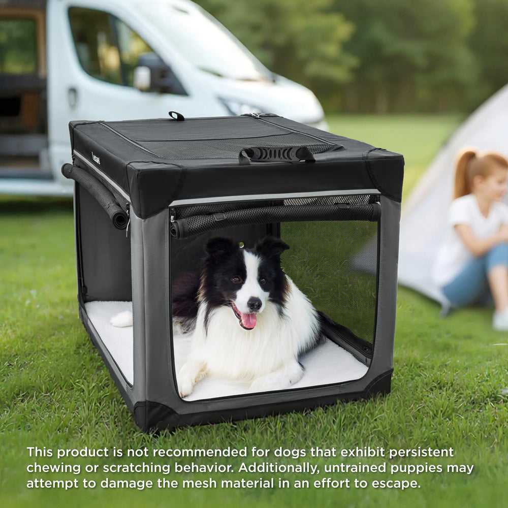 Lesure caja perro 42 pulgadas uso interior y exterior cómodo