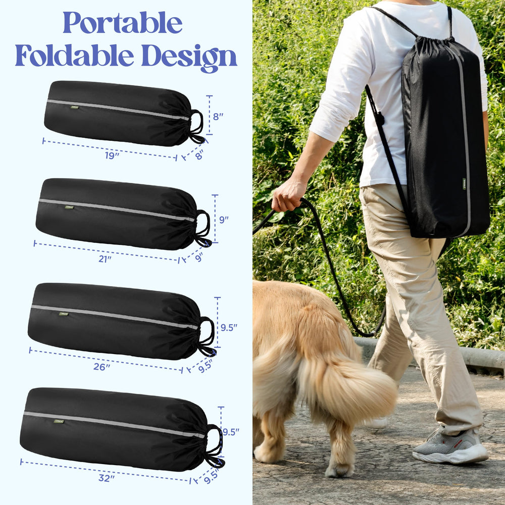 LE SURE caja perro malla ventilada para buena ventilación.