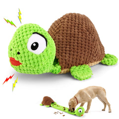 Jouet Letsmeet sifflet tête : stimule l'attention du chien pendant le jeu.